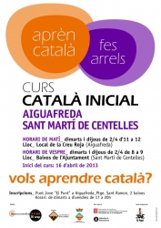 Curs de català (nivell principiants) a Aiguafreda i Sant Martí!