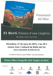 L´Ajuntament col·labora en l´edició del primer llibre de fotografies sobre els Cingles de Bertí