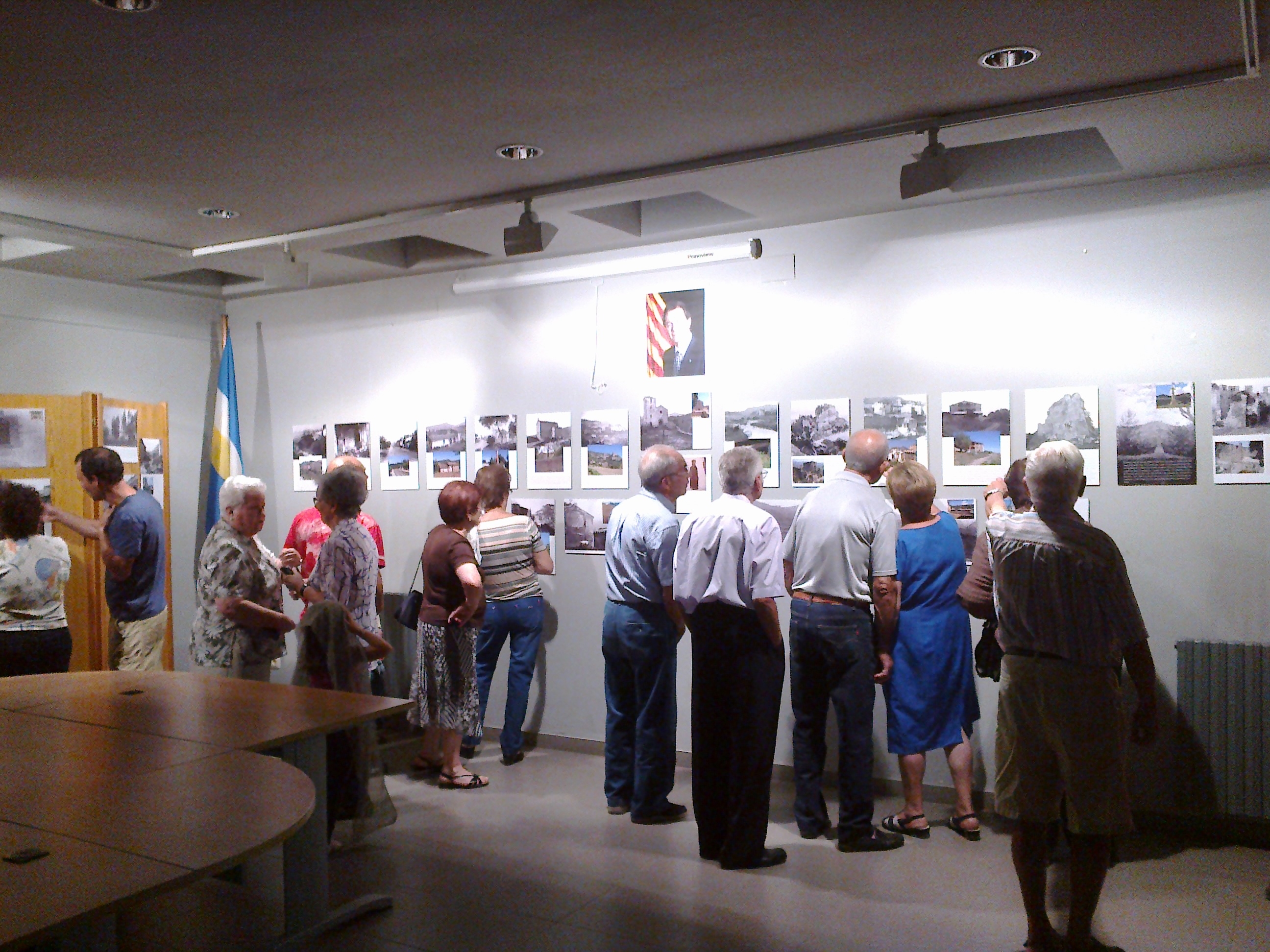 Exposició de fotografies antigues de Sant Martí