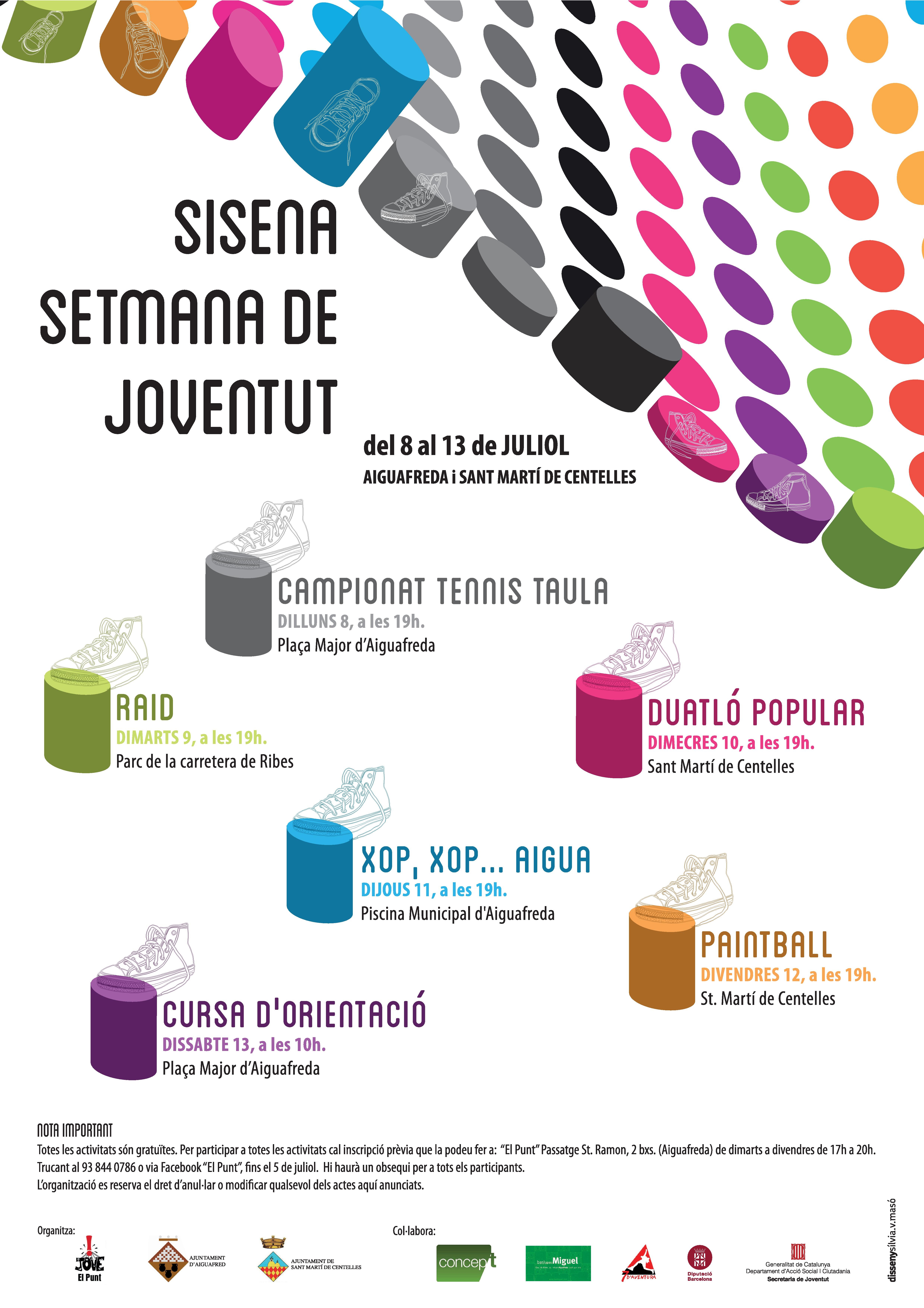 La VI Setmana de Joventut, en marxa