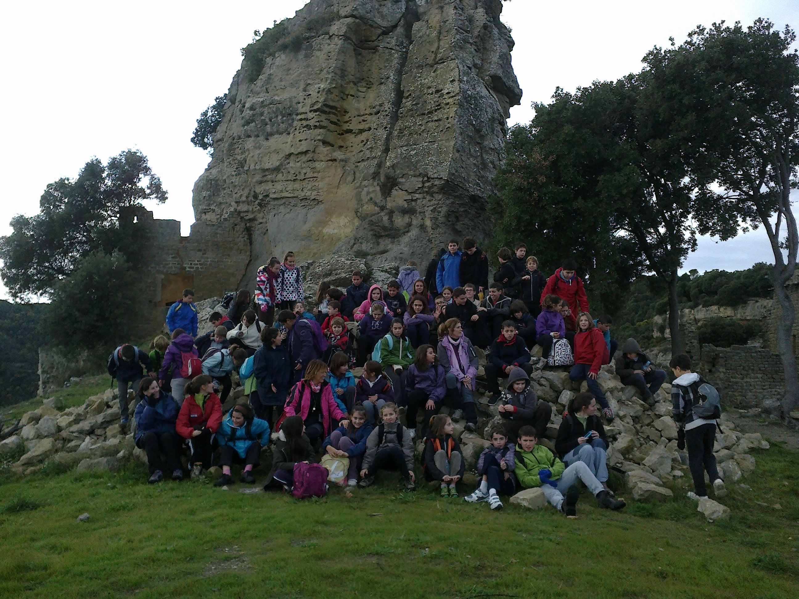 Una altra visita escolar al castell